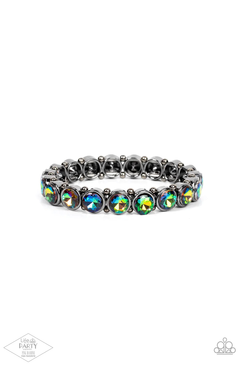 Sugar Coated Sparkle - multi (oil spill) - Paparazzi bracelet