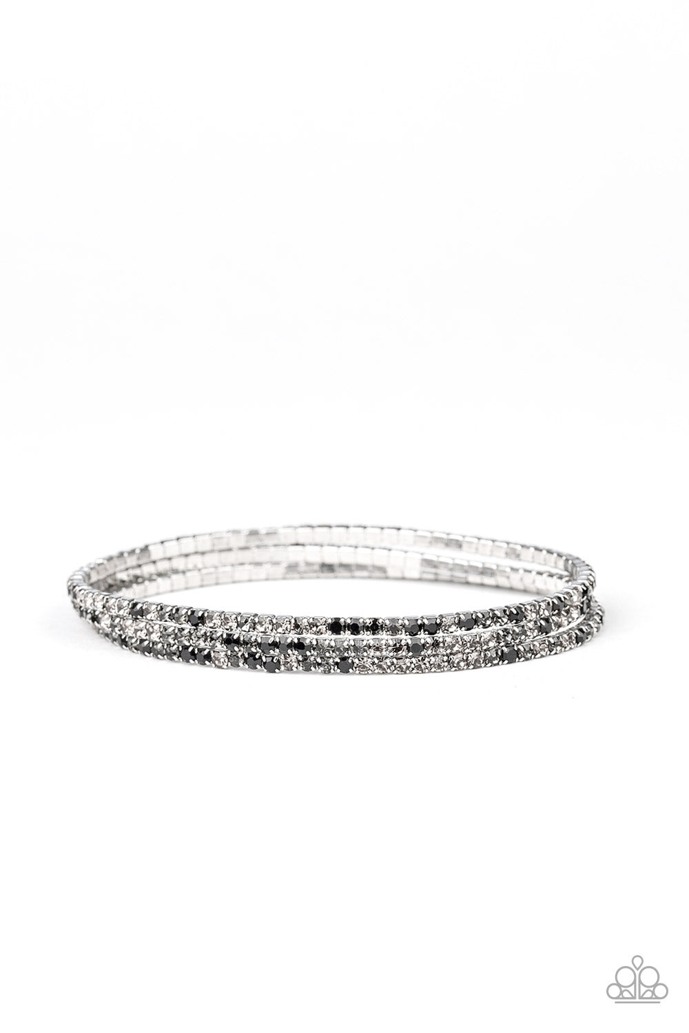 Sugar and ICE - black - Paparazzi bracelet