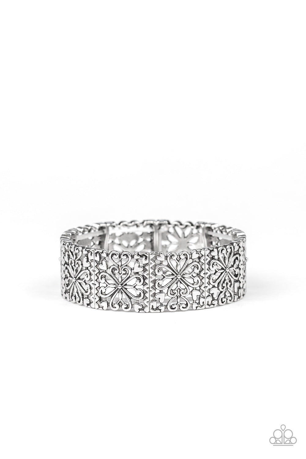 Summer Scandal - silver - Paparazzi bracelet