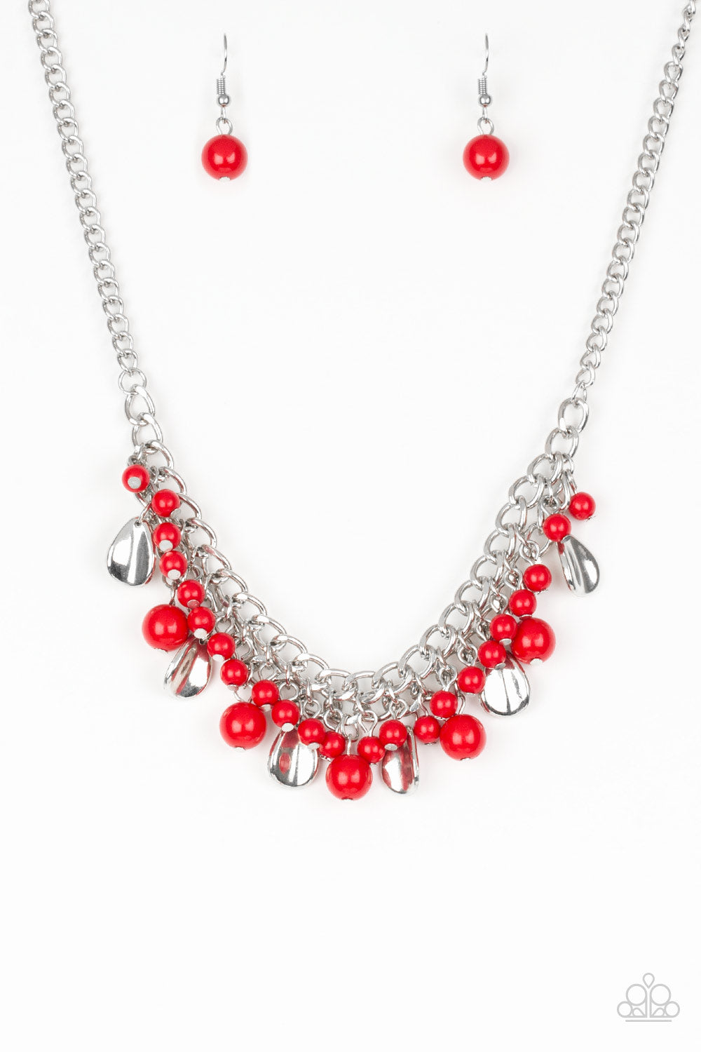 Summer Showdown - red - Paparazzi necklace