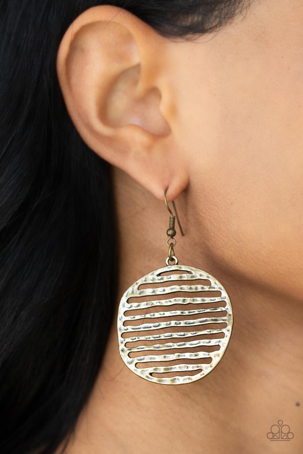 Paparazzi on sale brass earrings