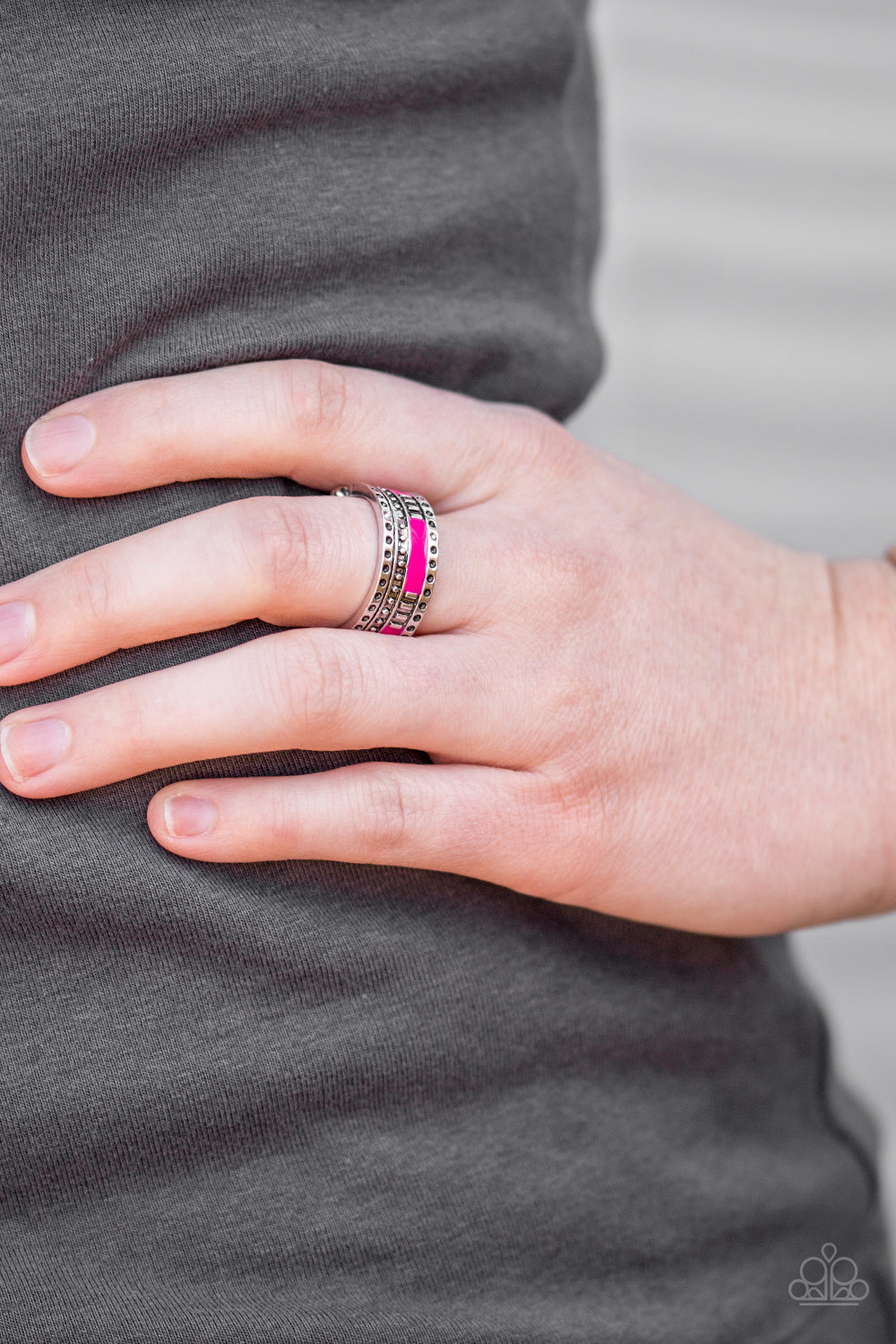 Super Summer - pink - Paparazzi ring