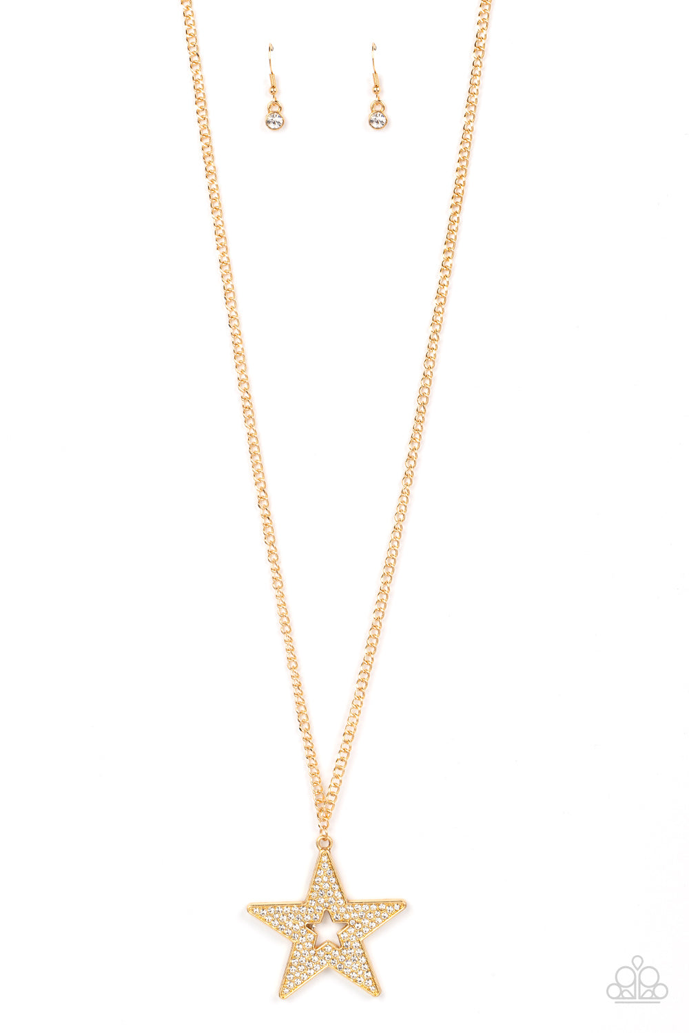 Superstar Stylist - gold - Paparazzi necklace