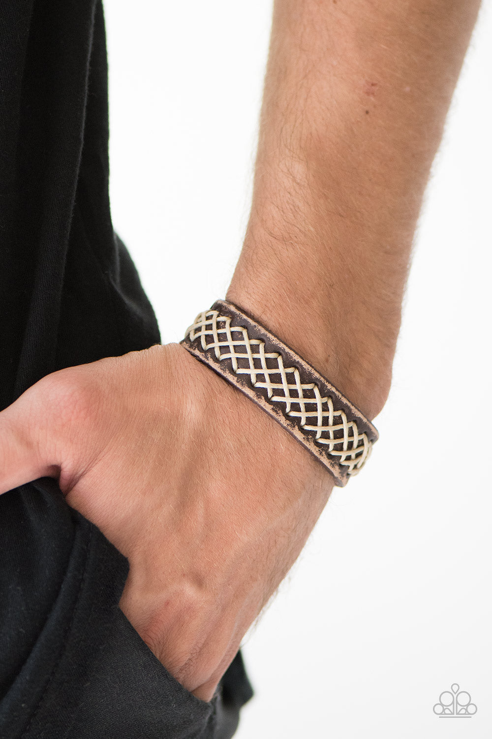 Surfs You Right - brown - Paparazzi bracelet