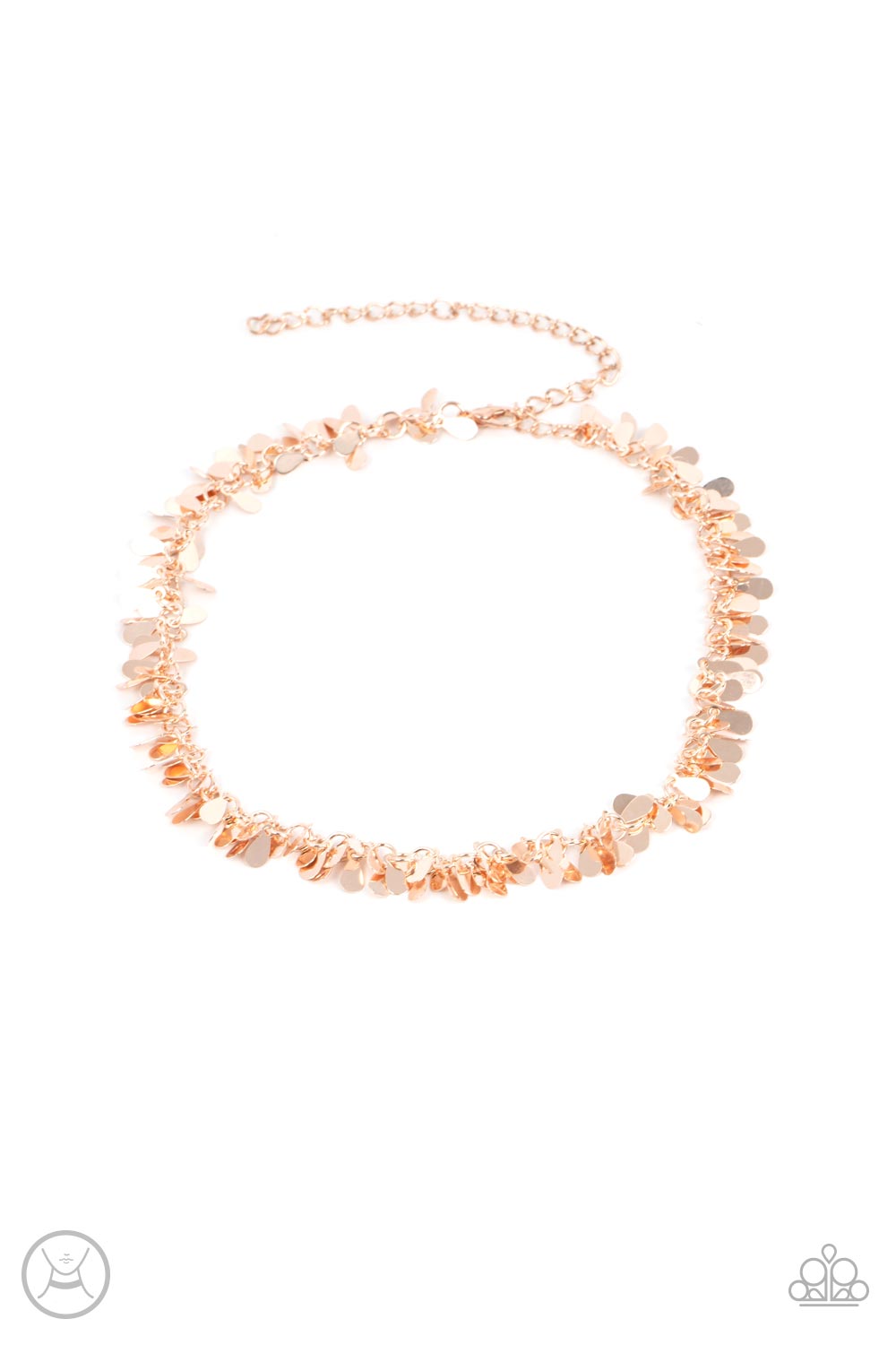 Surreal Shimmer - gold - Paparazzi necklace