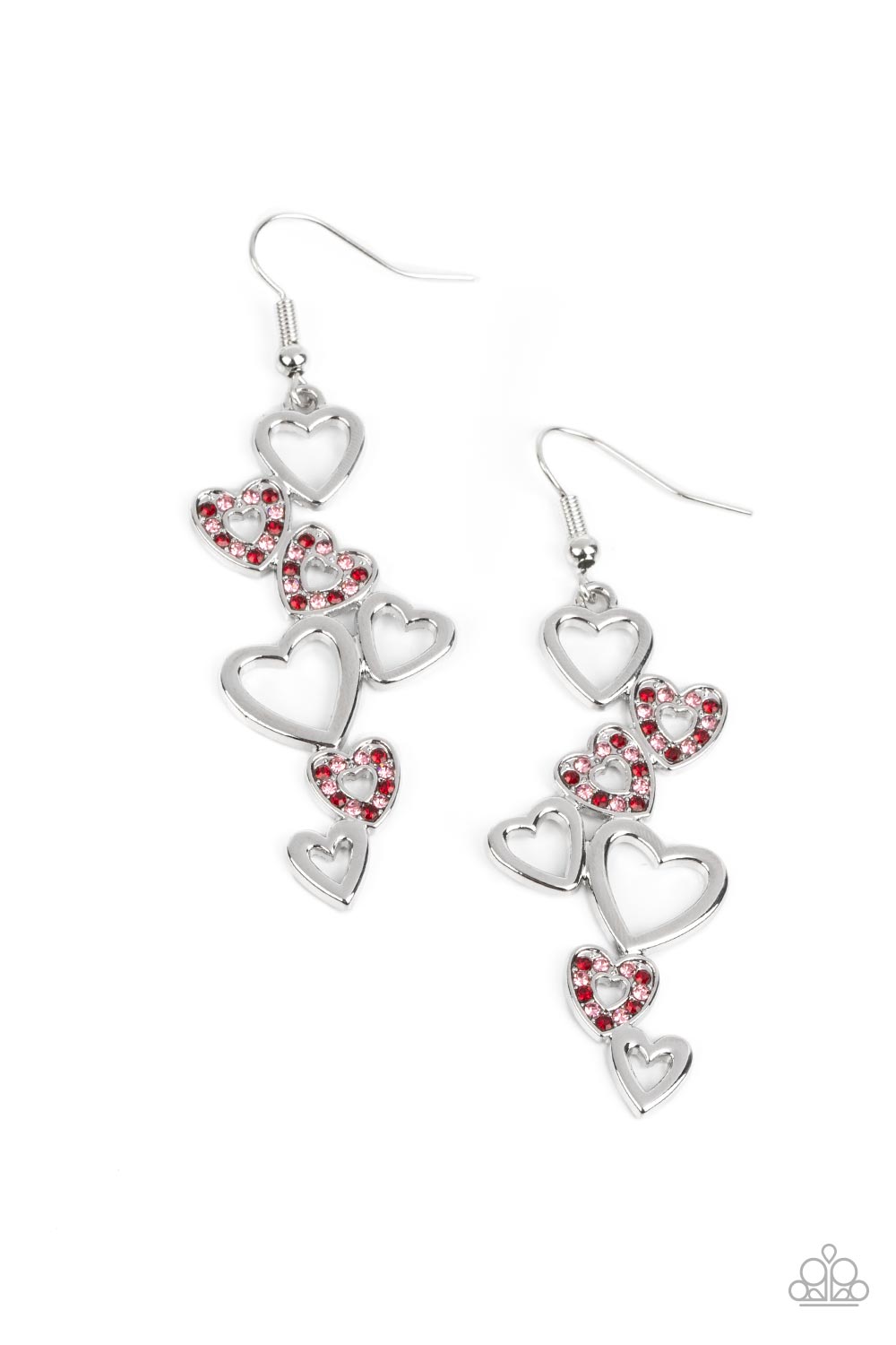 Sweetheart Serenade - multi - Paparazzi earrings