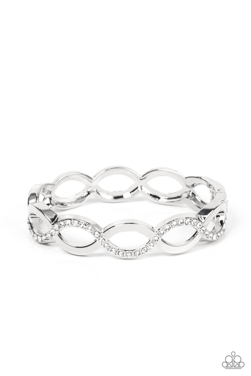 Tailored Twinkle - white - Paparazzi bracelet