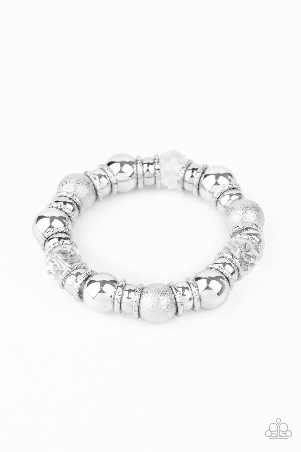 Take Your Best Shot - white - Paparazzi bracelet