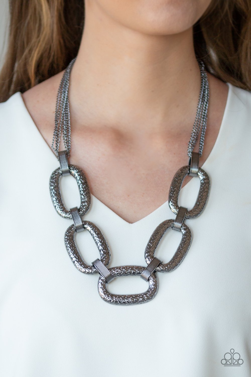 Take Charge-black-Paparazzi necklace