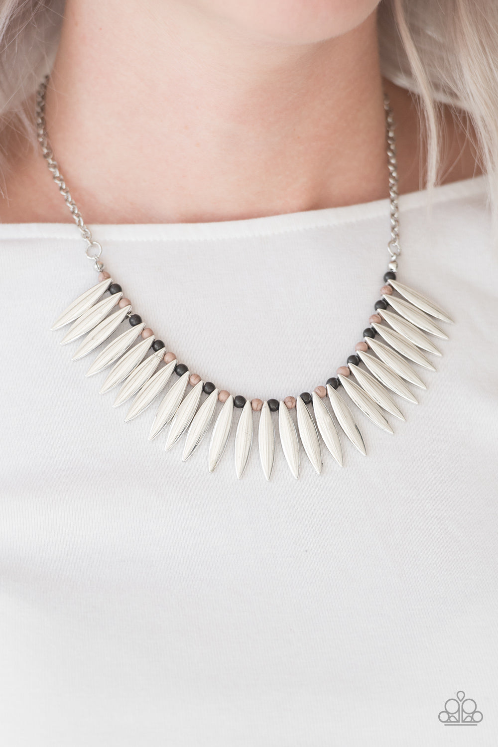 Tameless Tigress - multi - Paparazzi necklace