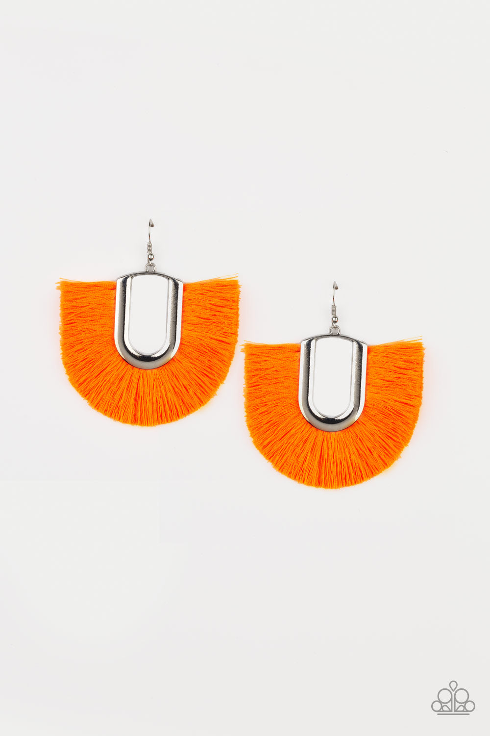 Tassel Tropicana - orange - Paparazzi earrings