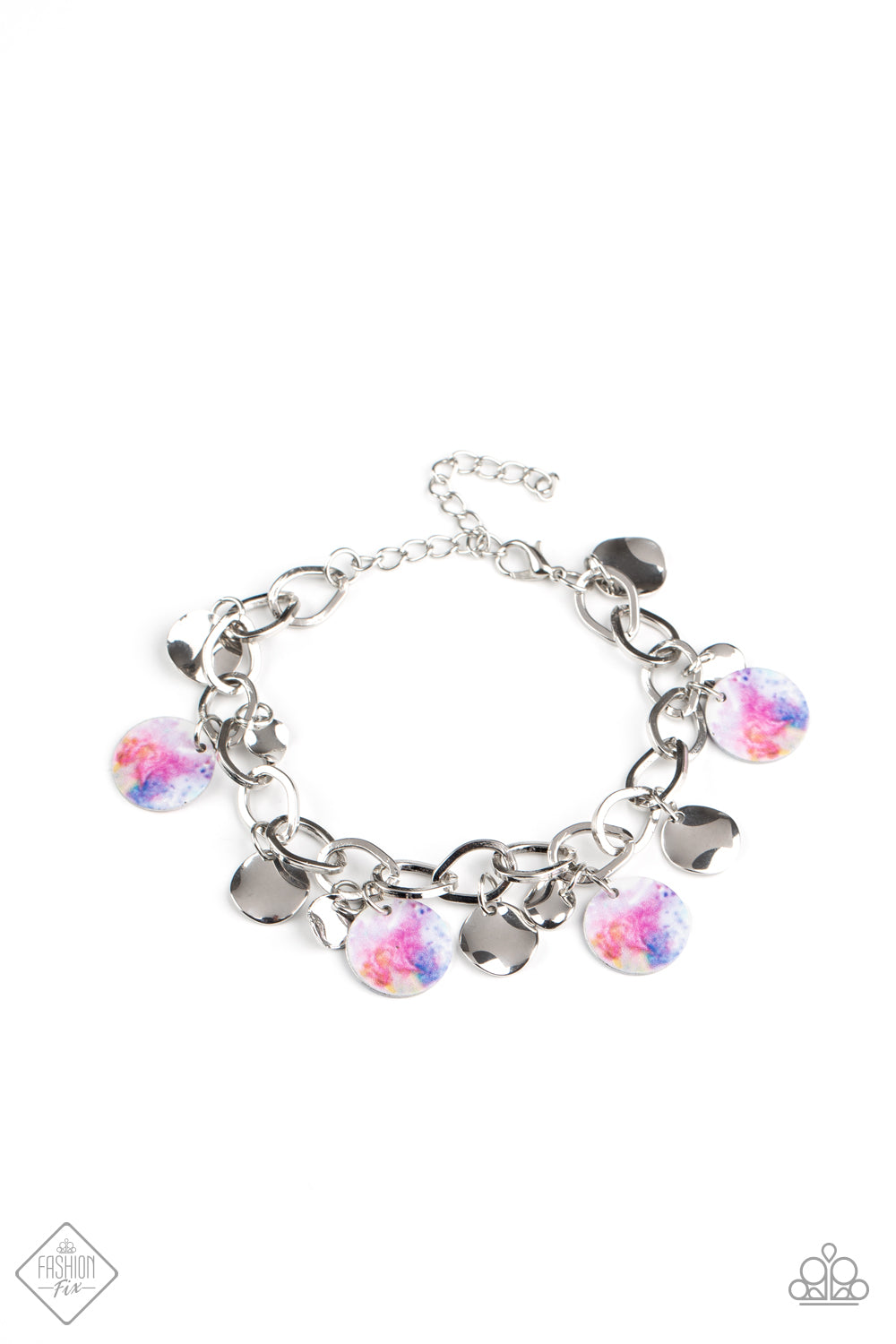 Teasingly Tie Dye - multi - Paparazzi bracelet