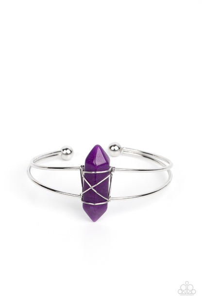 Terra Transcendence - purple - Paparazzi bracelet