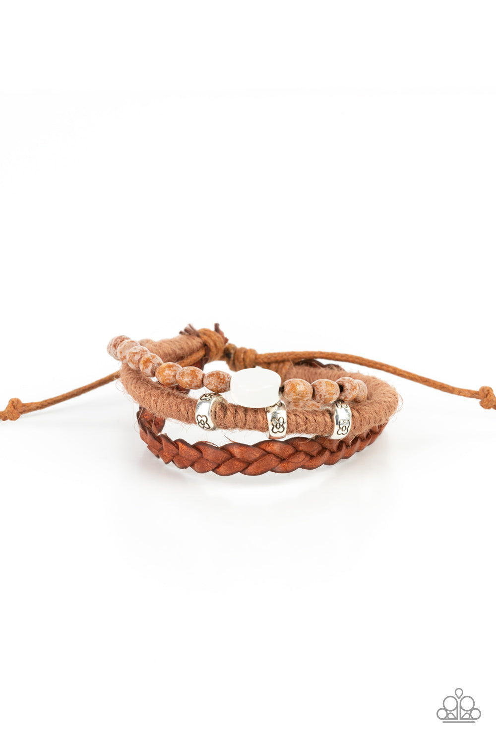 Terrarium Terrain - brown - Paparazzi bracelet