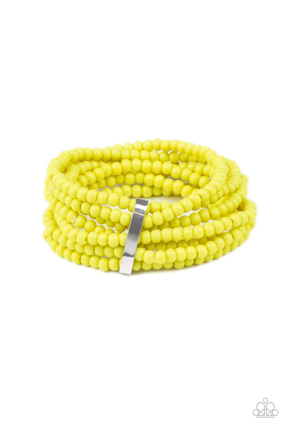 Thank Me LAYER - yellow - Paparazzi bracelet