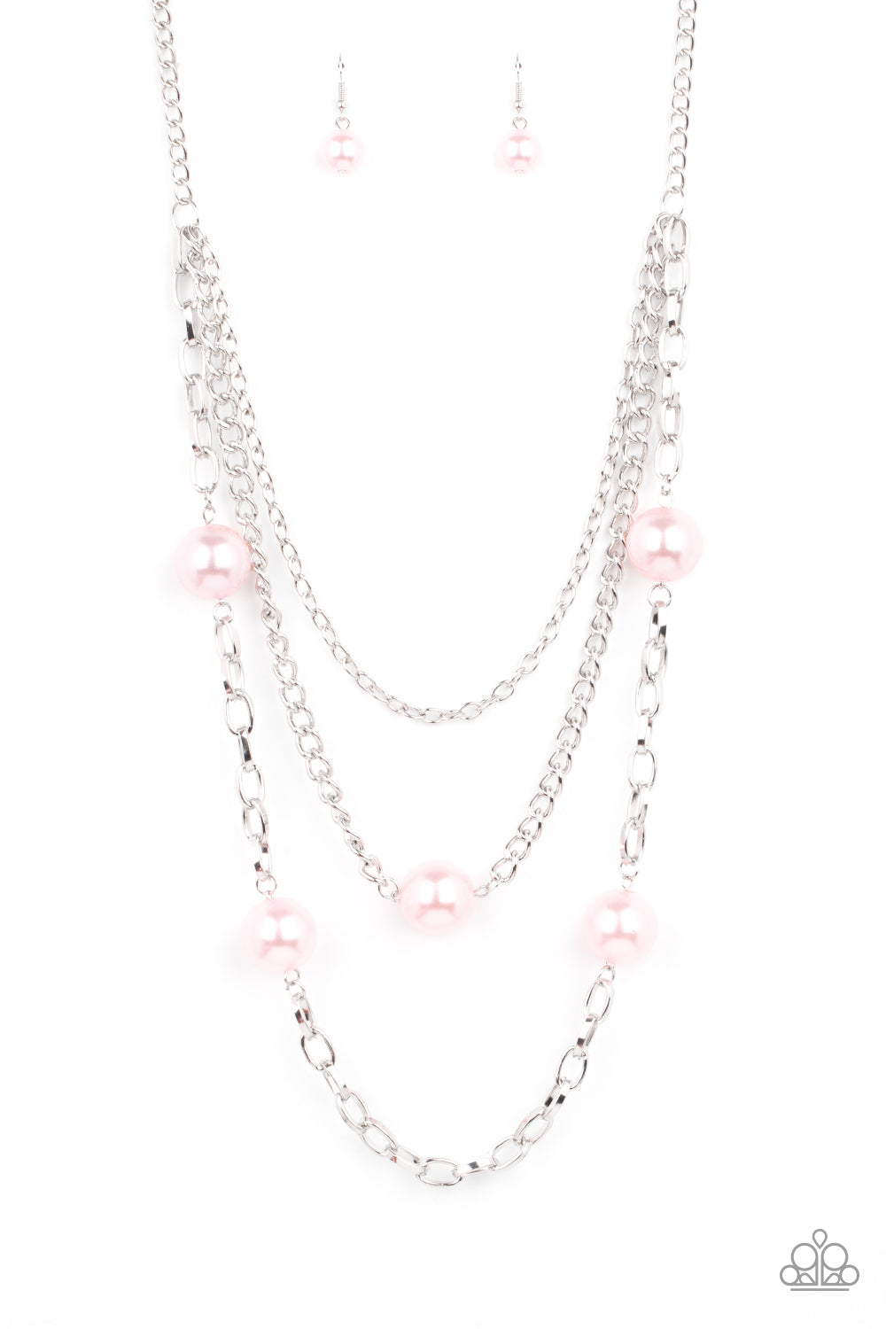 Thanks For The Compliment - pink - Paparazzi necklace