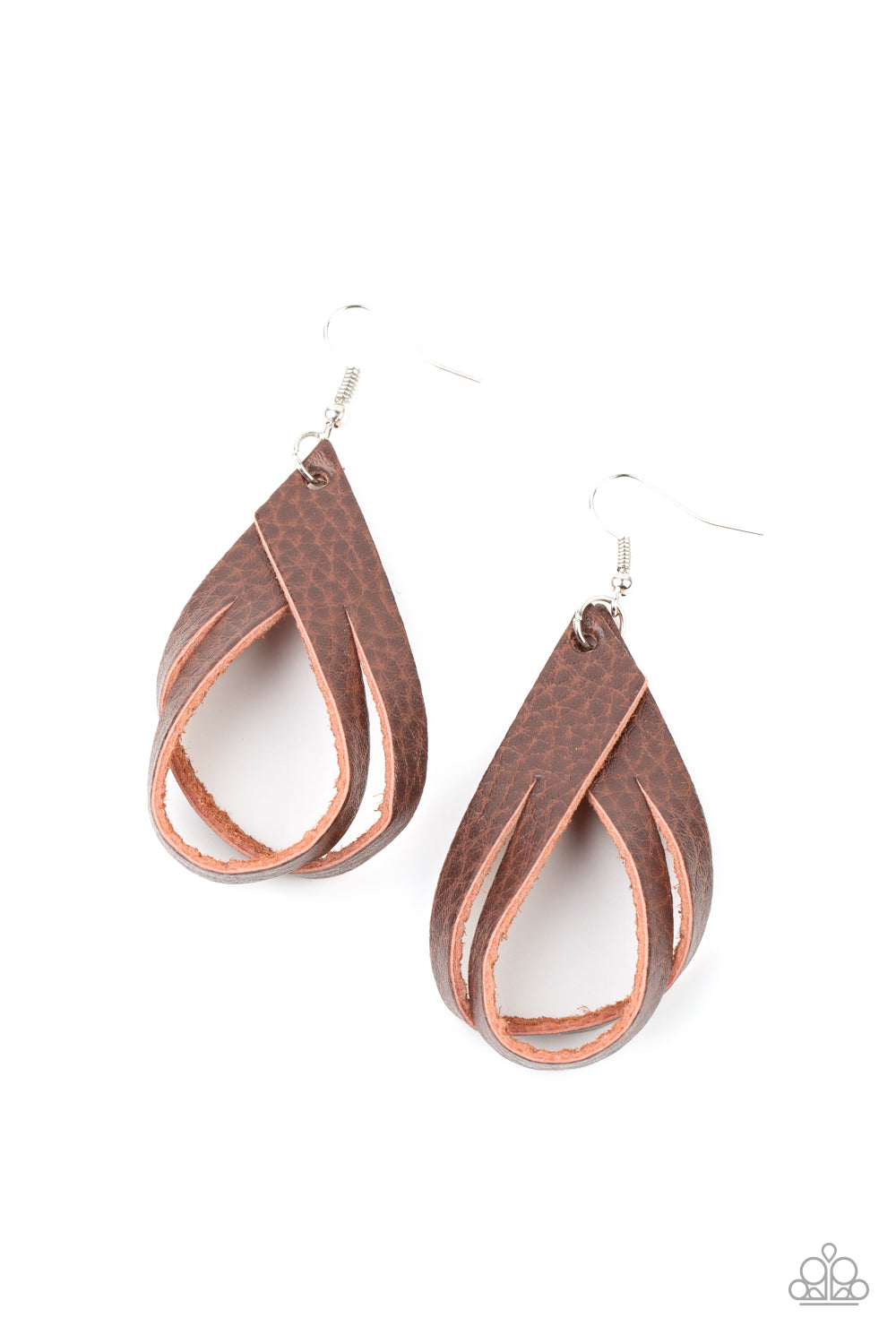 That's A STRAP - brown - Paparazzi earrings