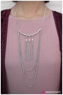 The Elitist - Silver - Paparazzi necklace