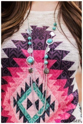 The Great Expedition - Blue - Paparazzi necklace