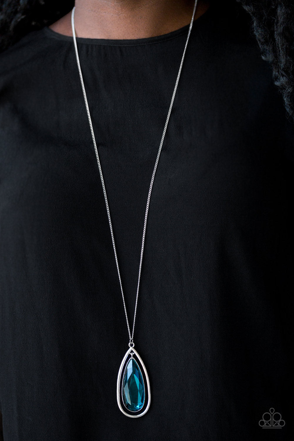 The Royal Coronation - blue - Paparazzi necklace