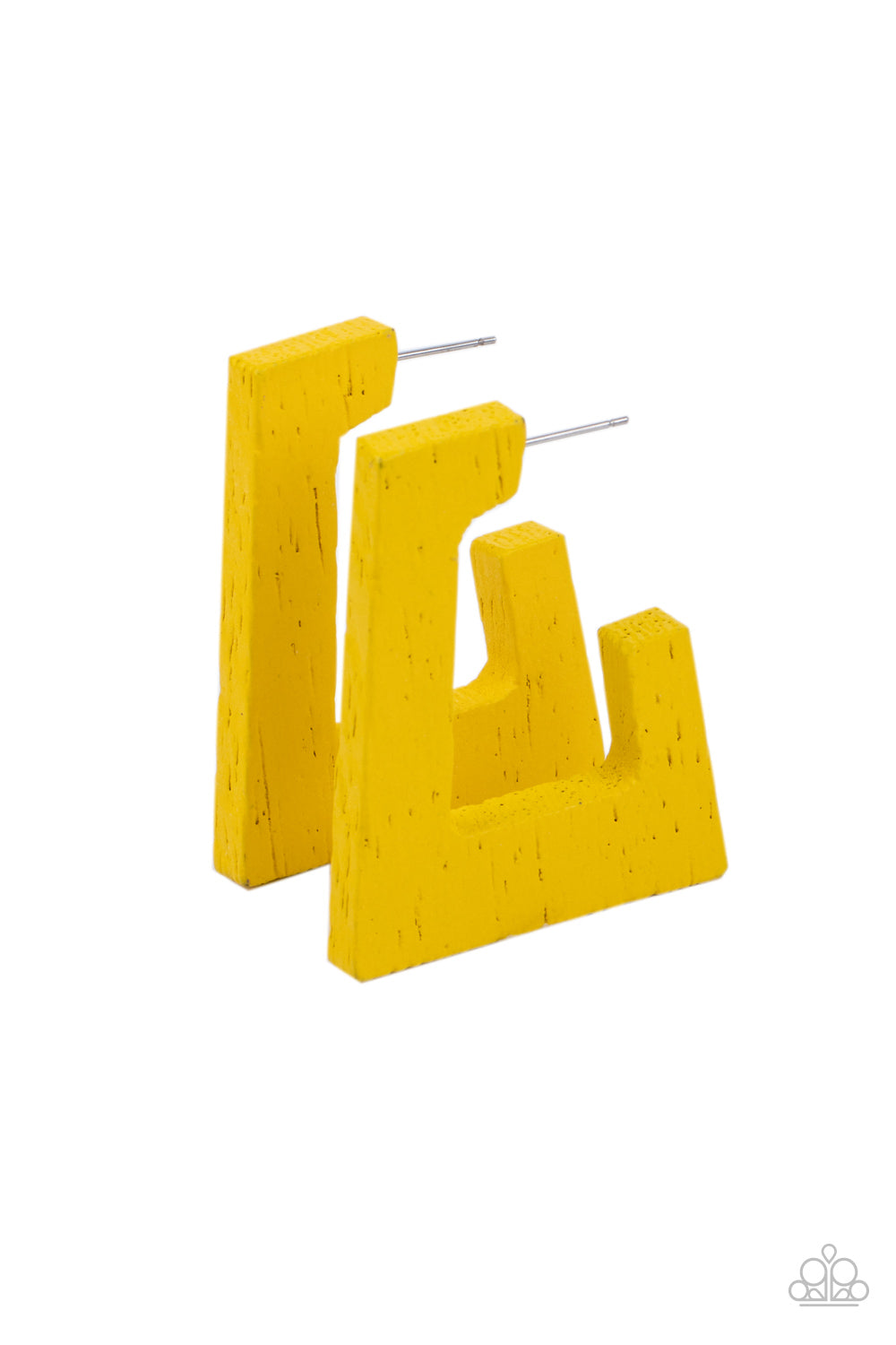 The Girl Next OUTDOOR - yellow - Paparazzi earrings