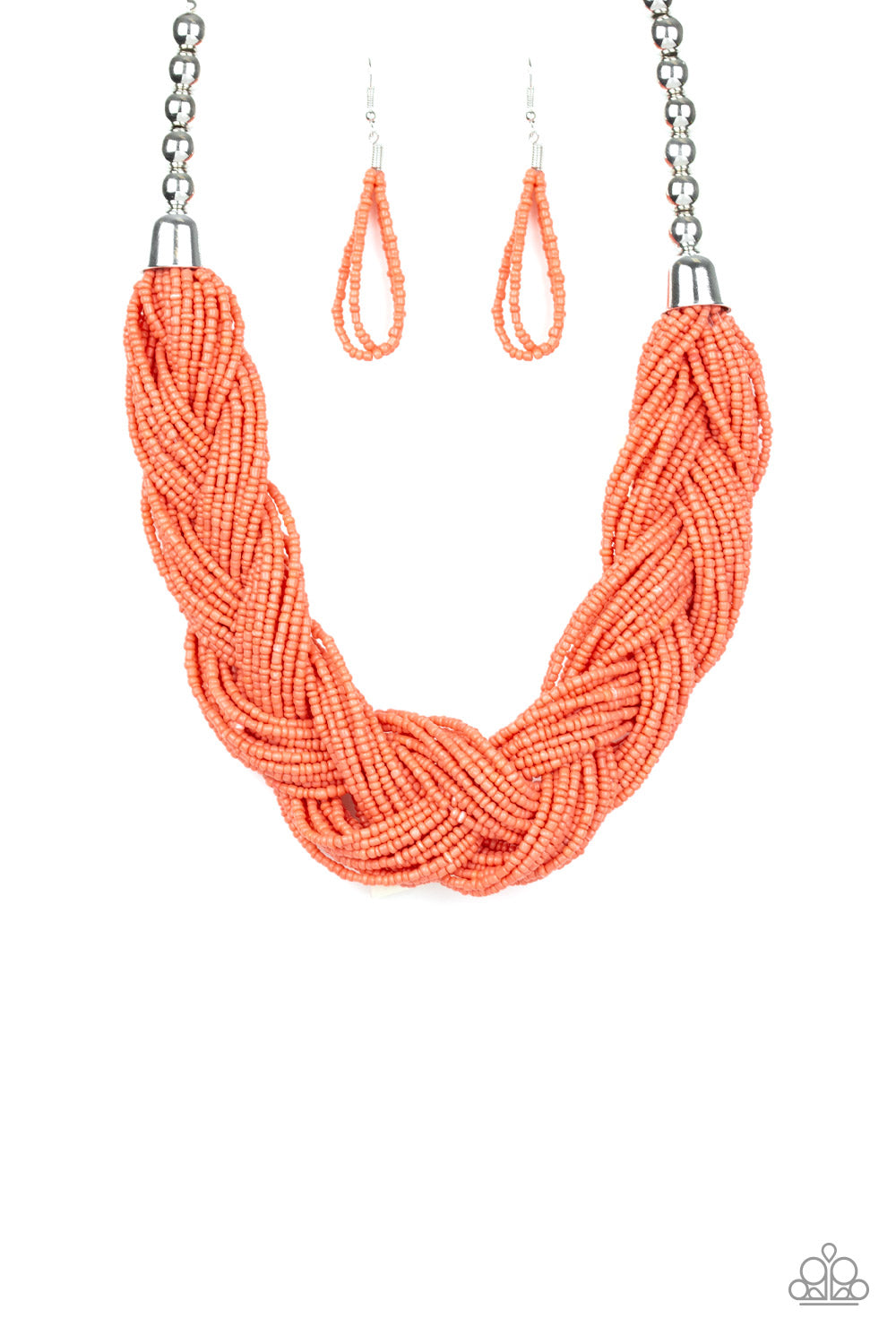 The Great Outback - orange - Paparazzi necklace