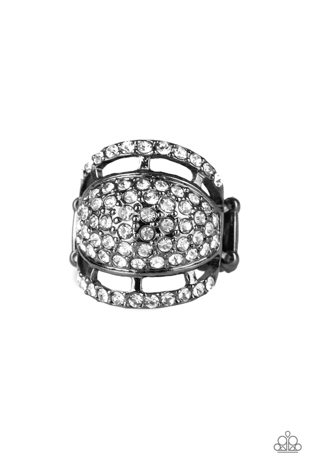 The Seven Figure Itch - black - Paparazzi ring