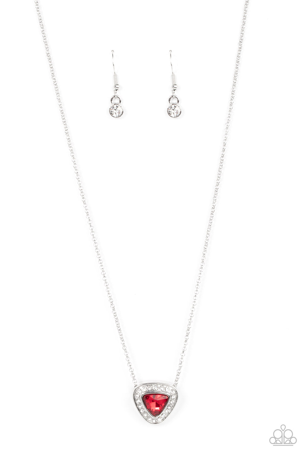 The Whole Package - red - Paparazzi necklace