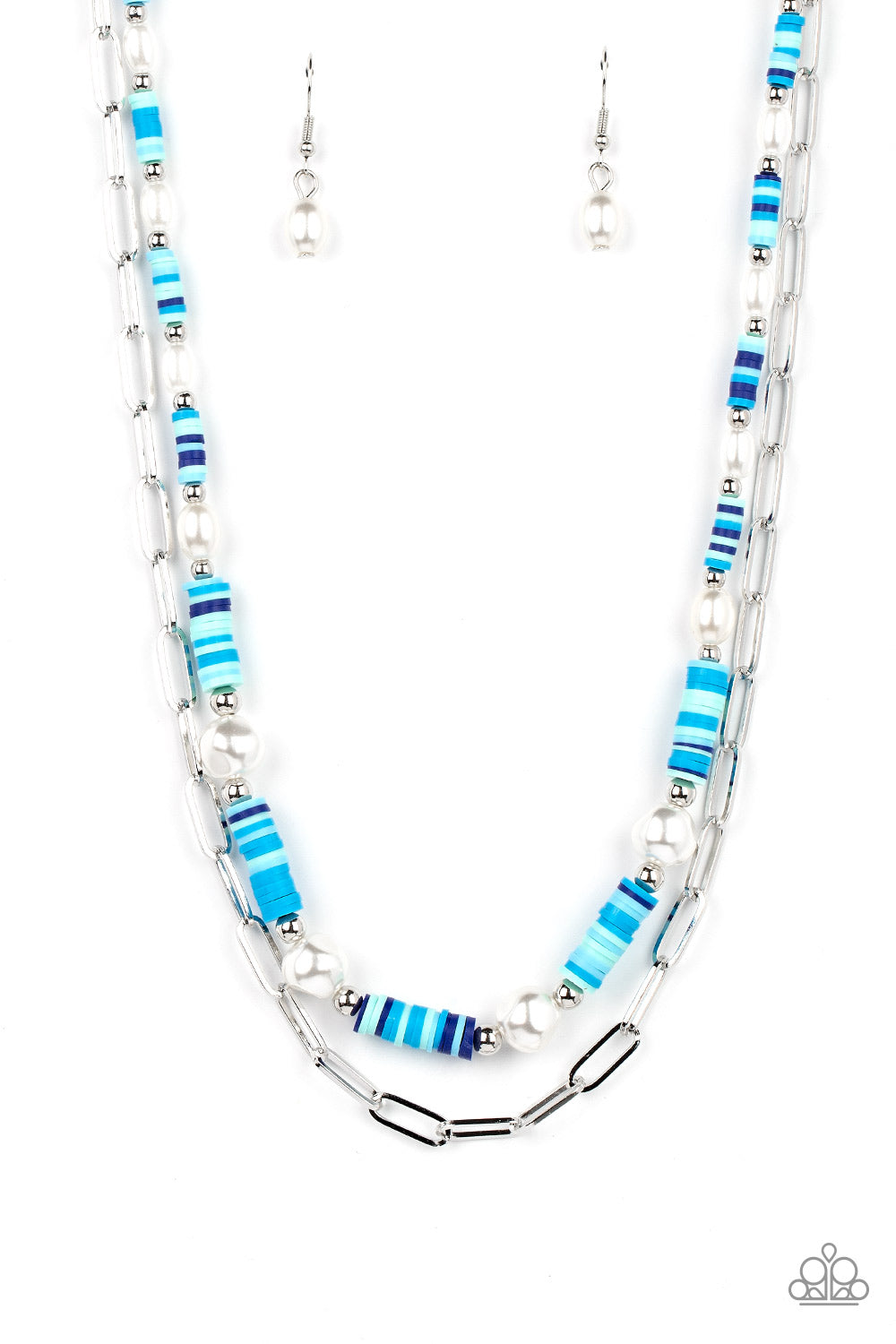 Tidal Trendsetter - blue - Paparazzi necklace