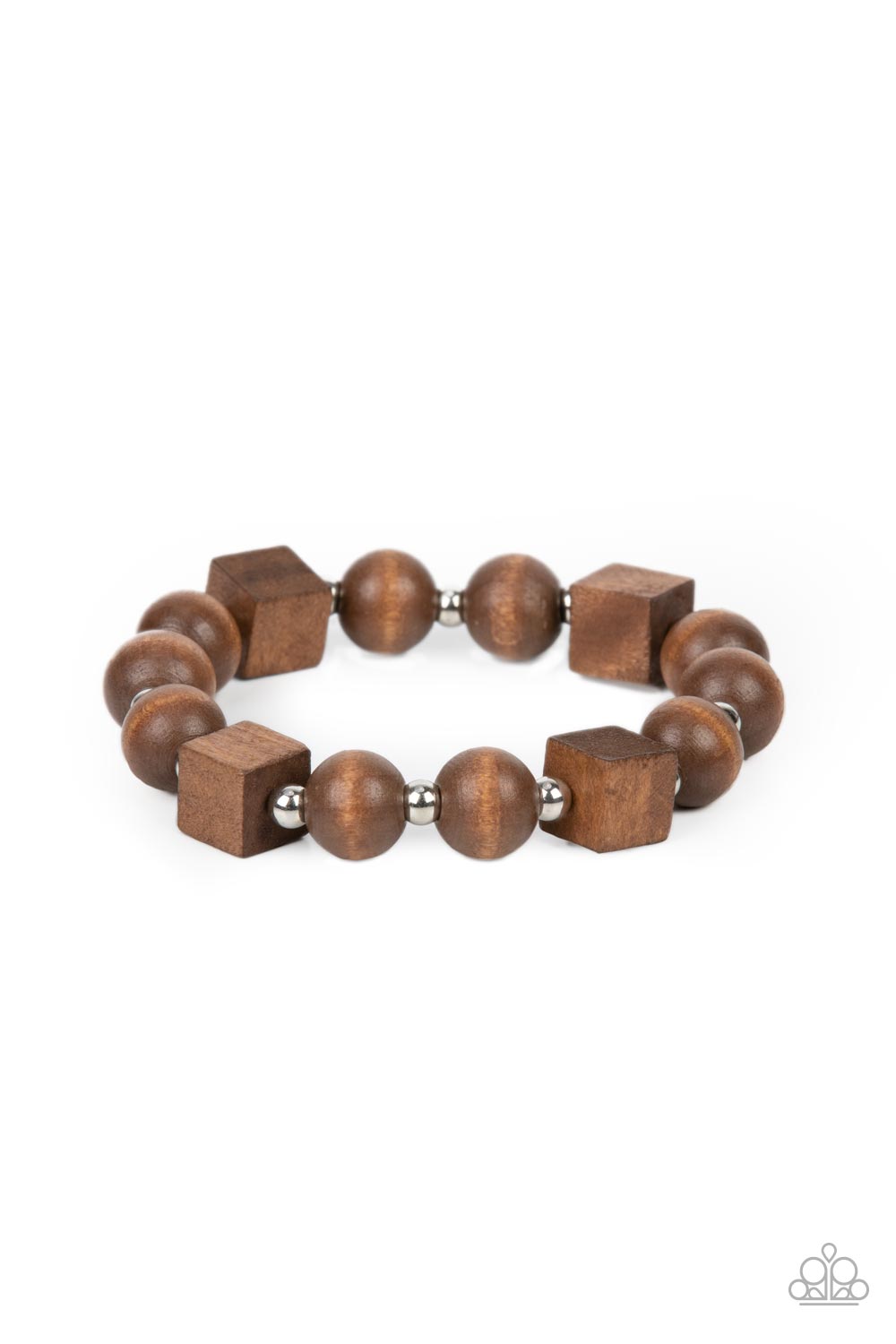 Timber Trendsetter - brown - Paparazzi bracelet
