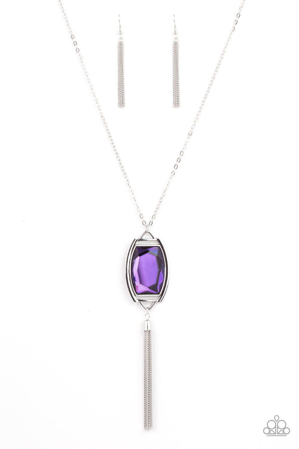 Timeless Talisman - purple - Paparazzi necklace