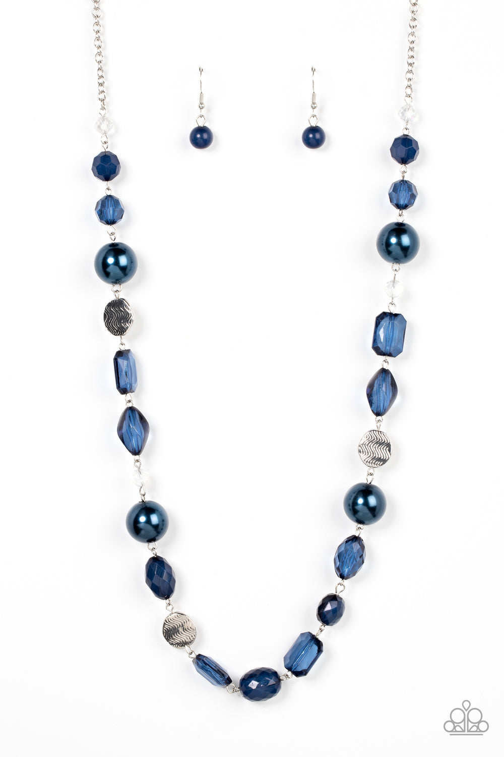 Timelessly Tailored - blue - Paparazzi necklace