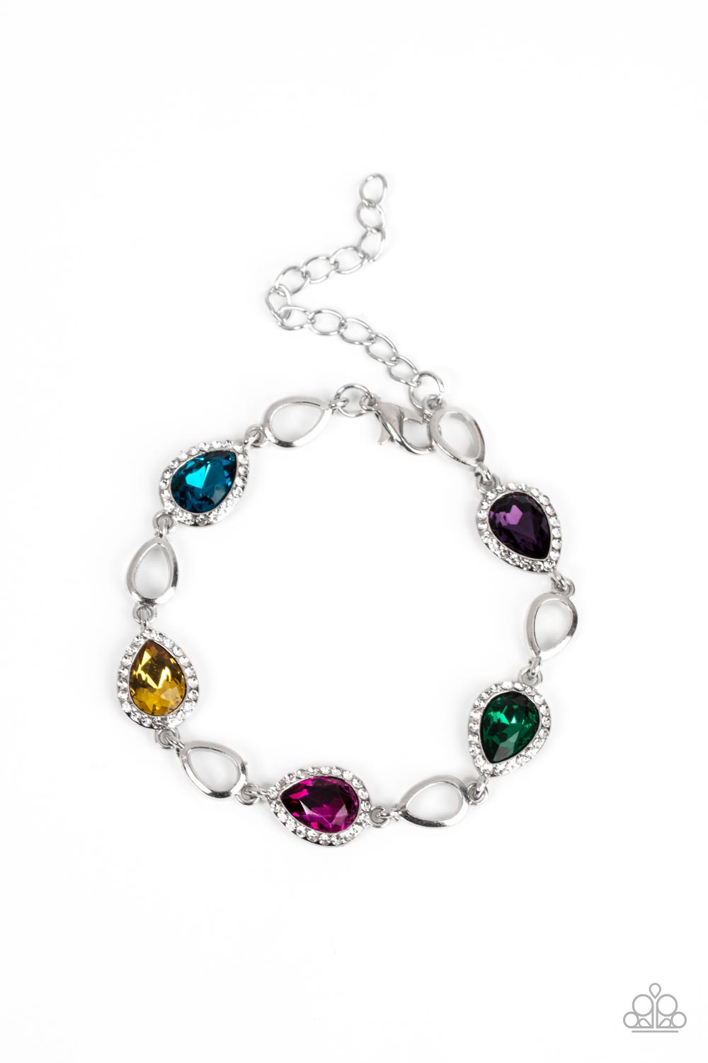 Timelessly Teary - multi - Paparazzi bracelet