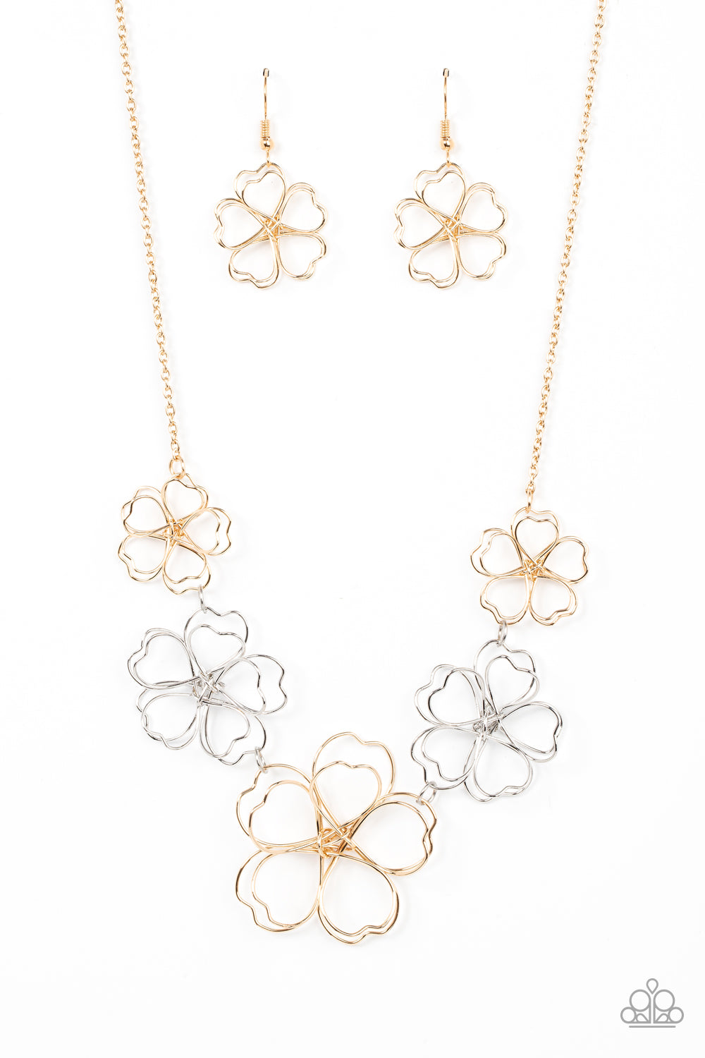 Time to GROW - gold - Paparazzi necklace