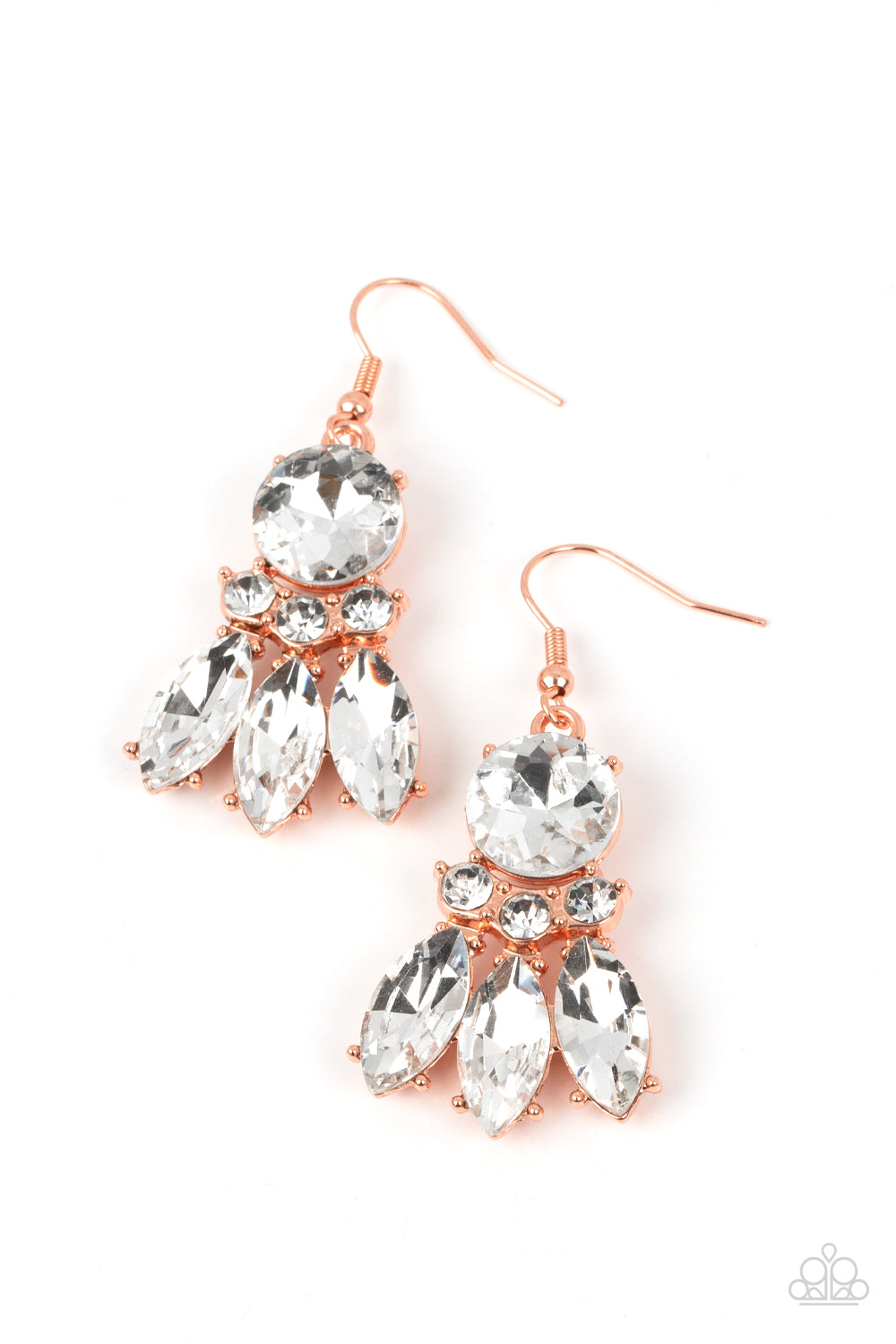 To have and To SPARKLE - copper - Paparazzi earrings