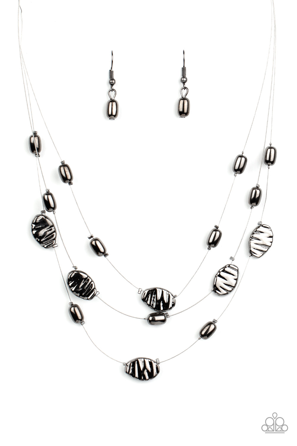 Top ZEN - black - Paparazzi necklace