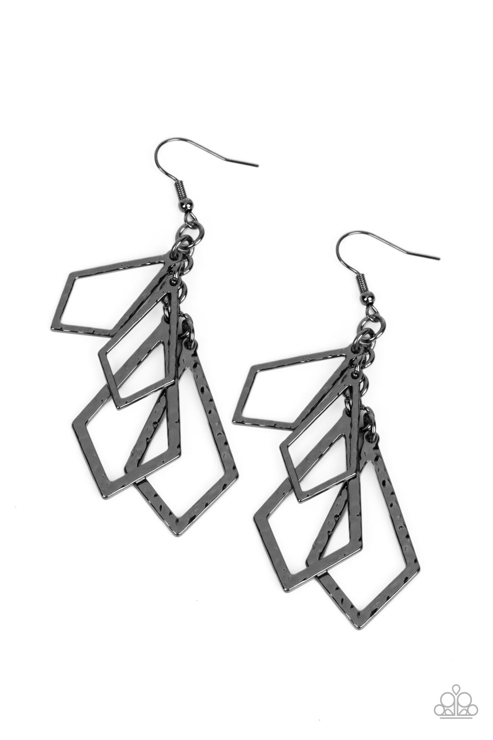 Totally TERRA-ific - black - Paparazzi earrings