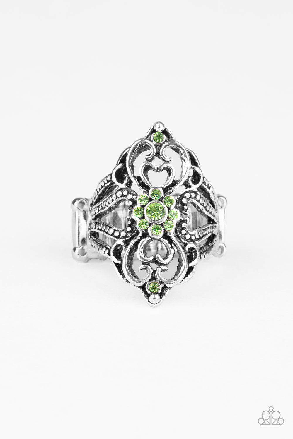 Totally Taken - green - Paparazzi ring