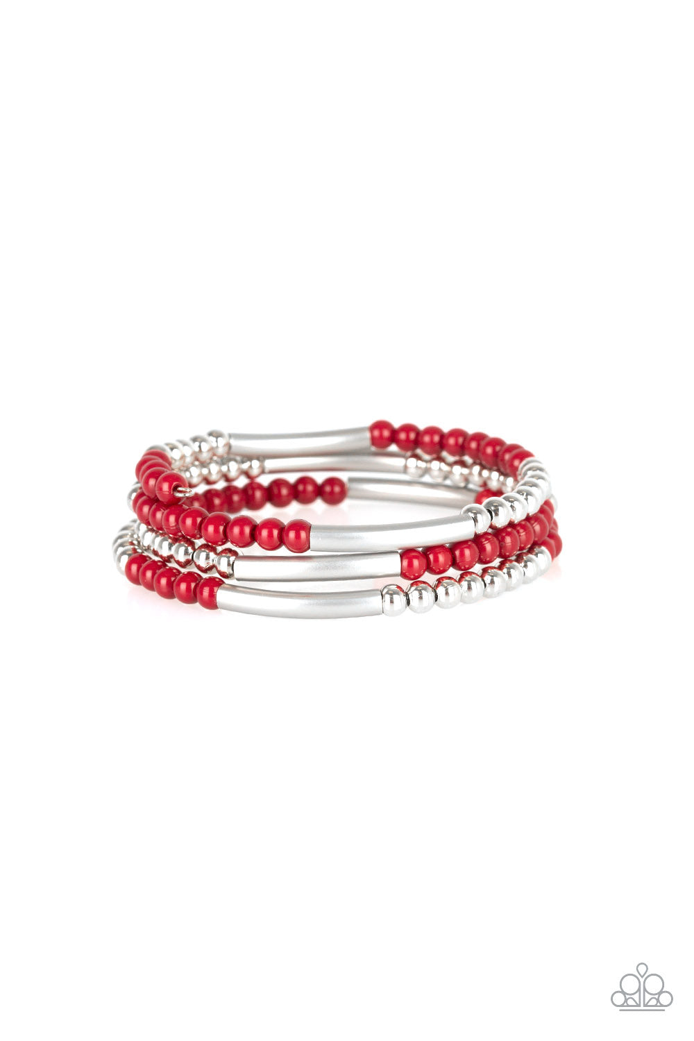 Tourist Trap - red - Paparazzi bracelet
