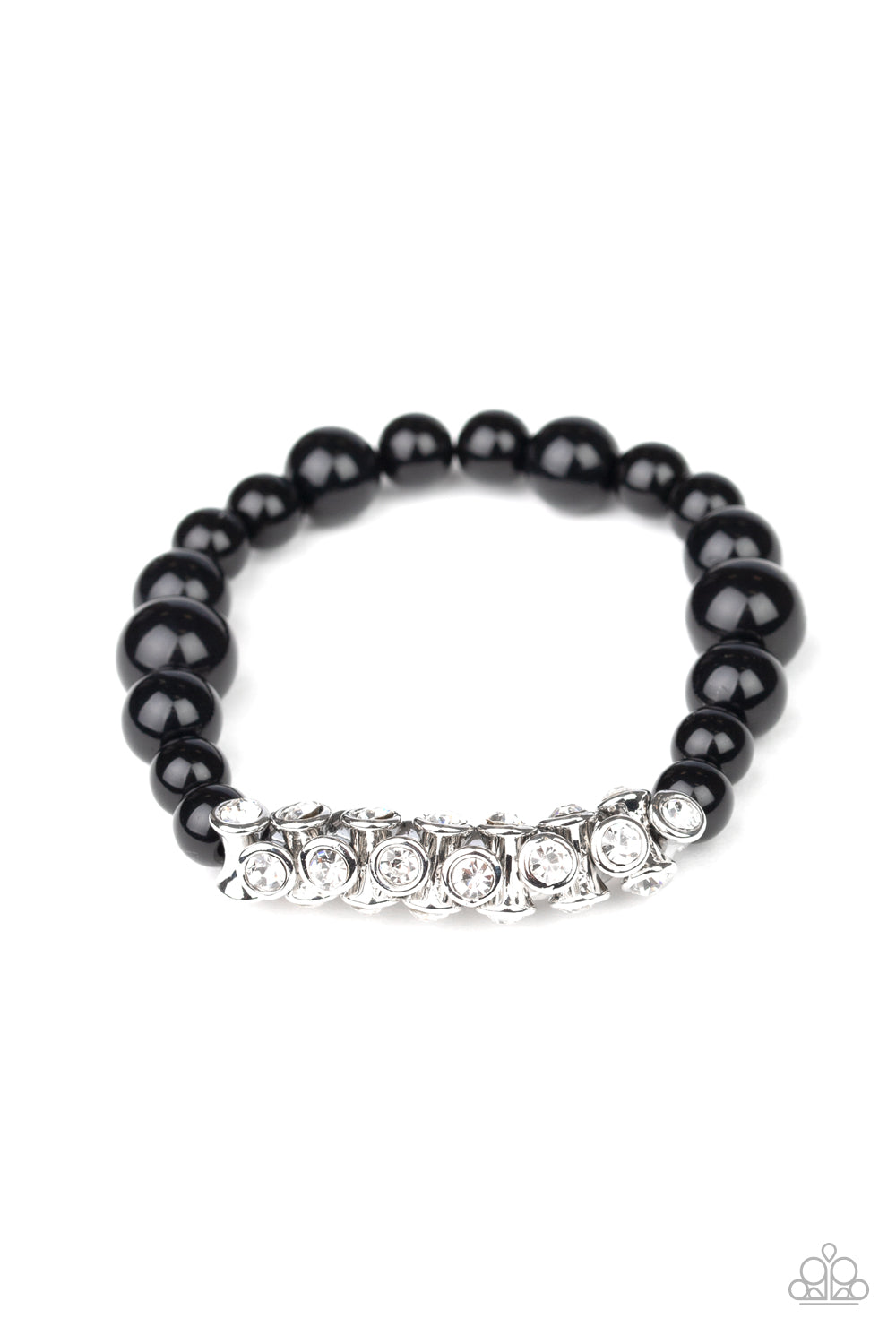Traffic Stopping Sparkle - black - Paparazzi bracelet