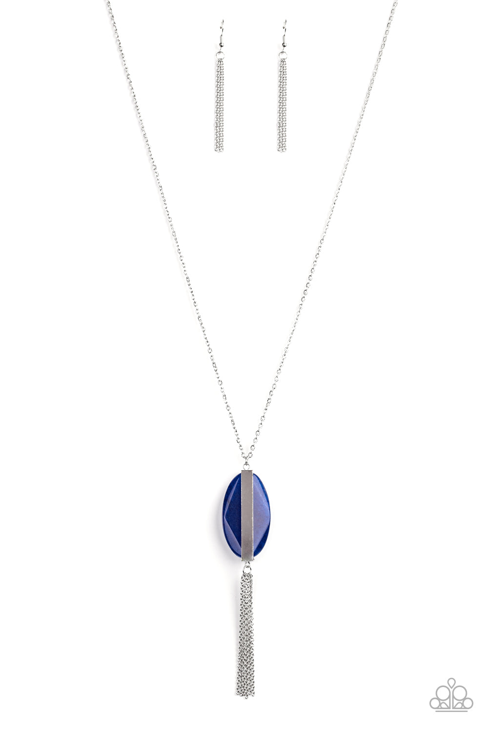 Tranquility Trend - blue - Paparazzi necklace