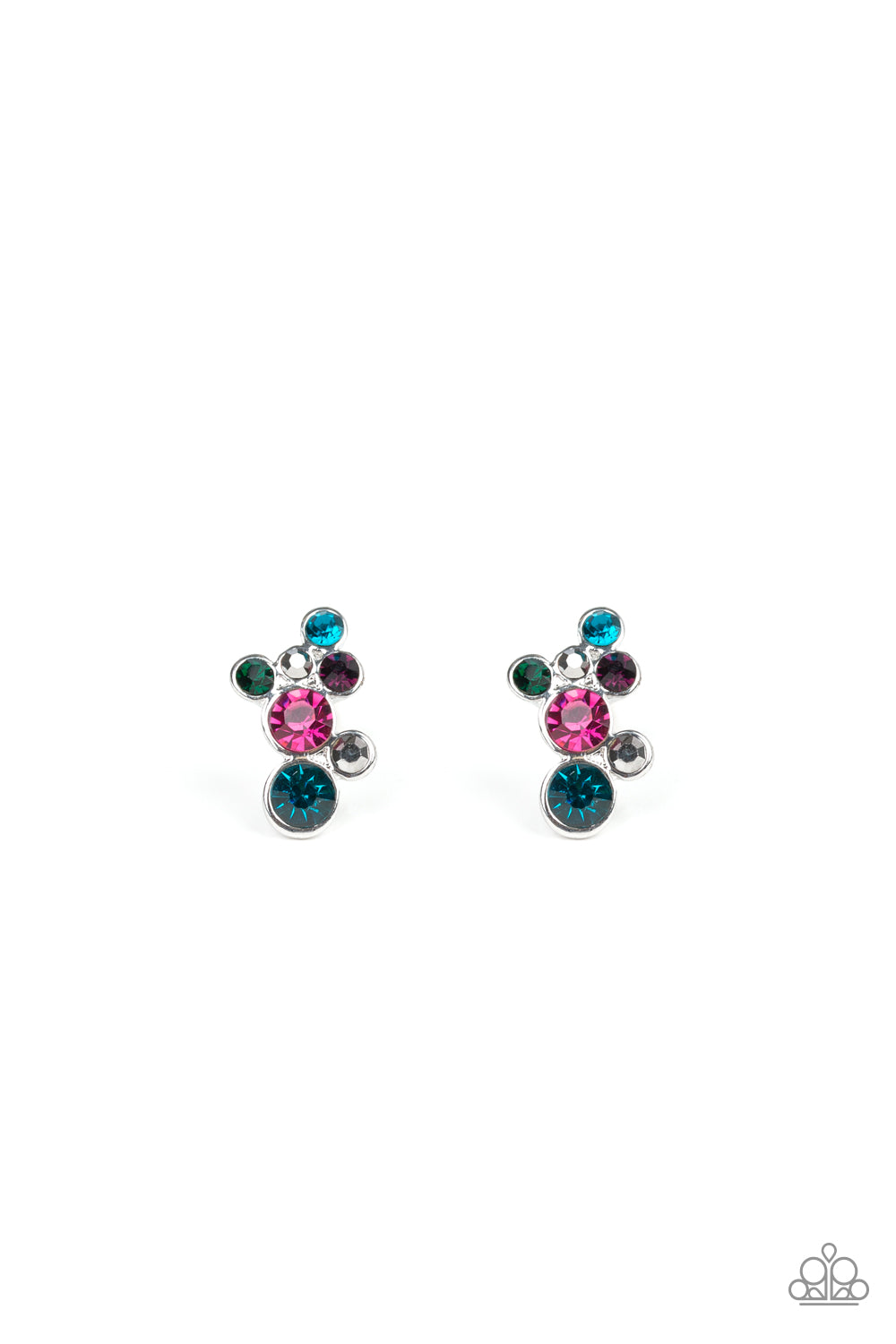 Treasure Treat - multi - Paparazzi earrings