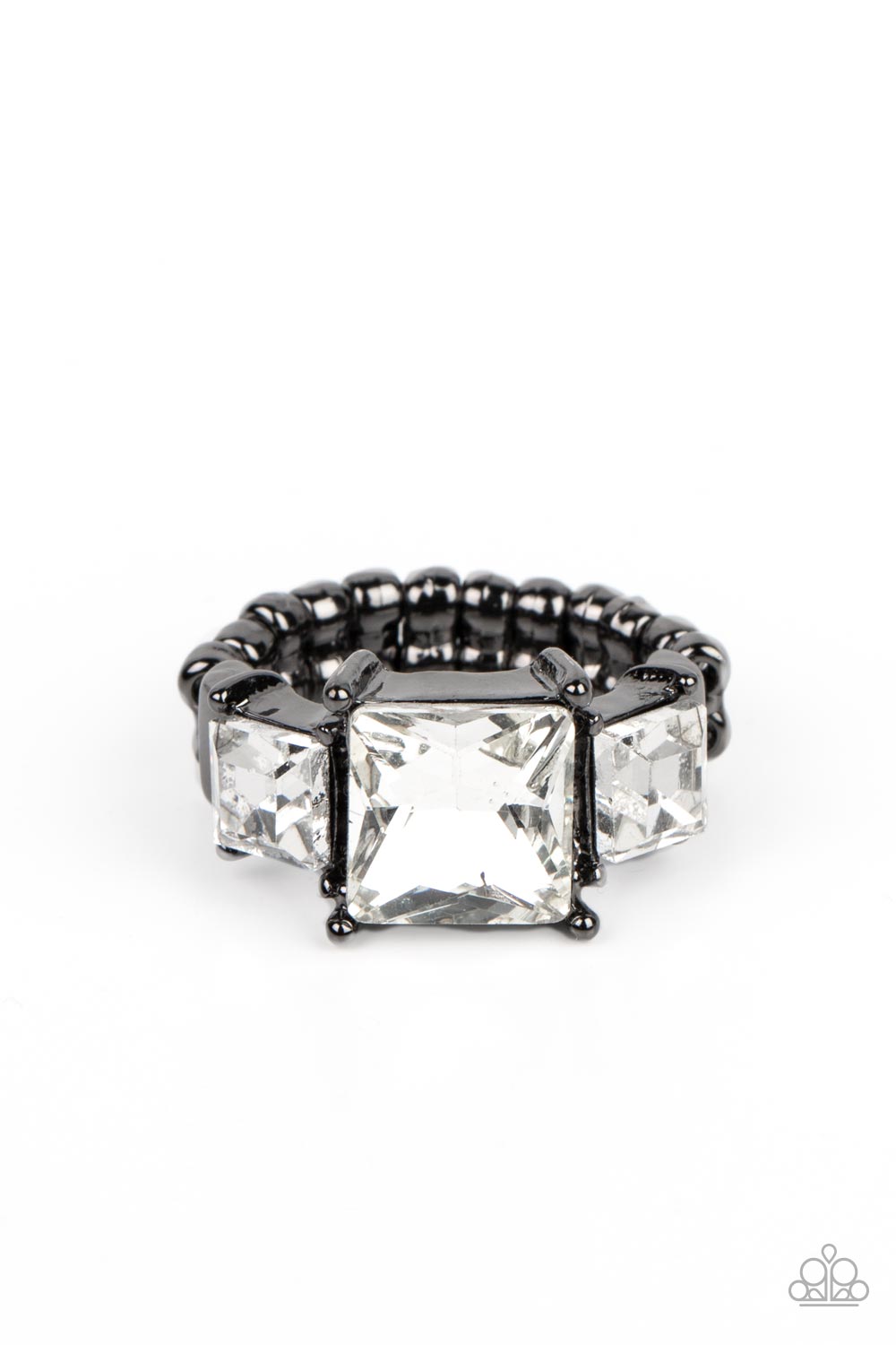 Treasured Twinkle - black - Paparazzi ring