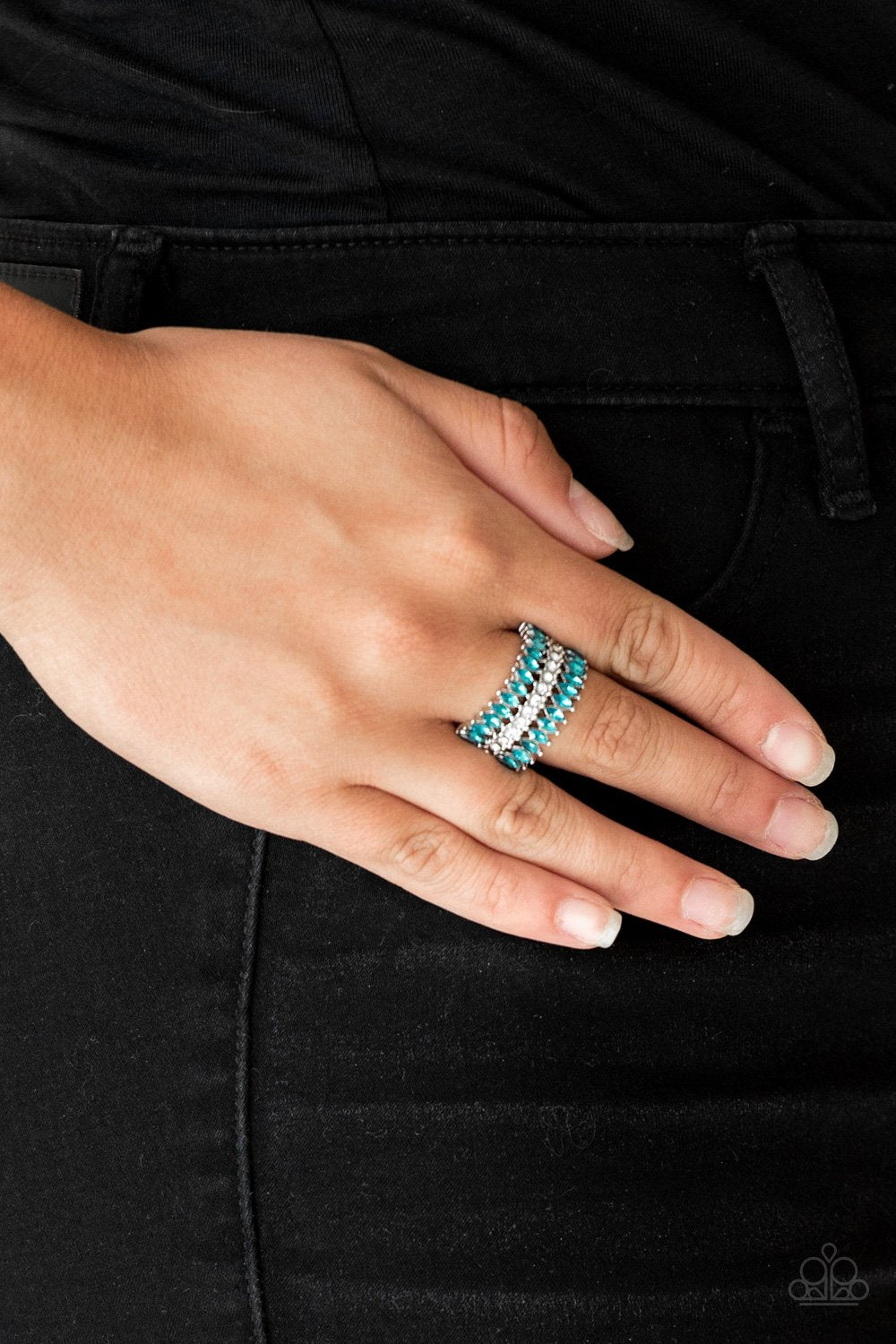 Treasury Fund - blue - Paparazzi ring