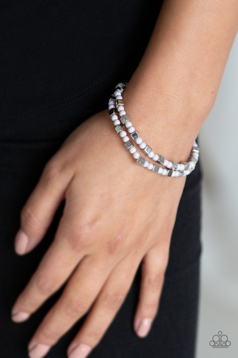 Trendy Tribalist-silver-Paparazzi bracelet