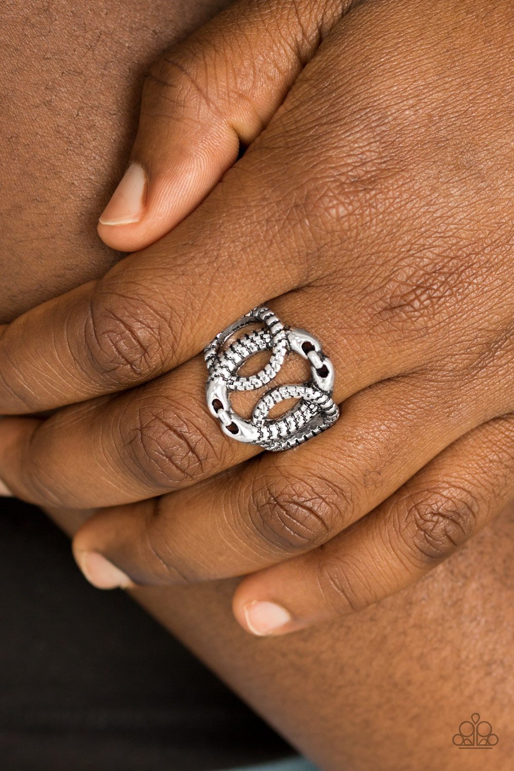 TRIO De Janeiro - silver - Paparazzi ring