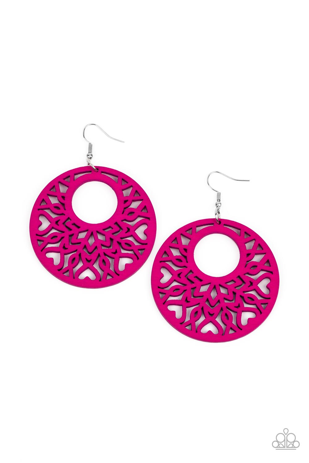 Tropical Reef - pink - Paparazzi earrings