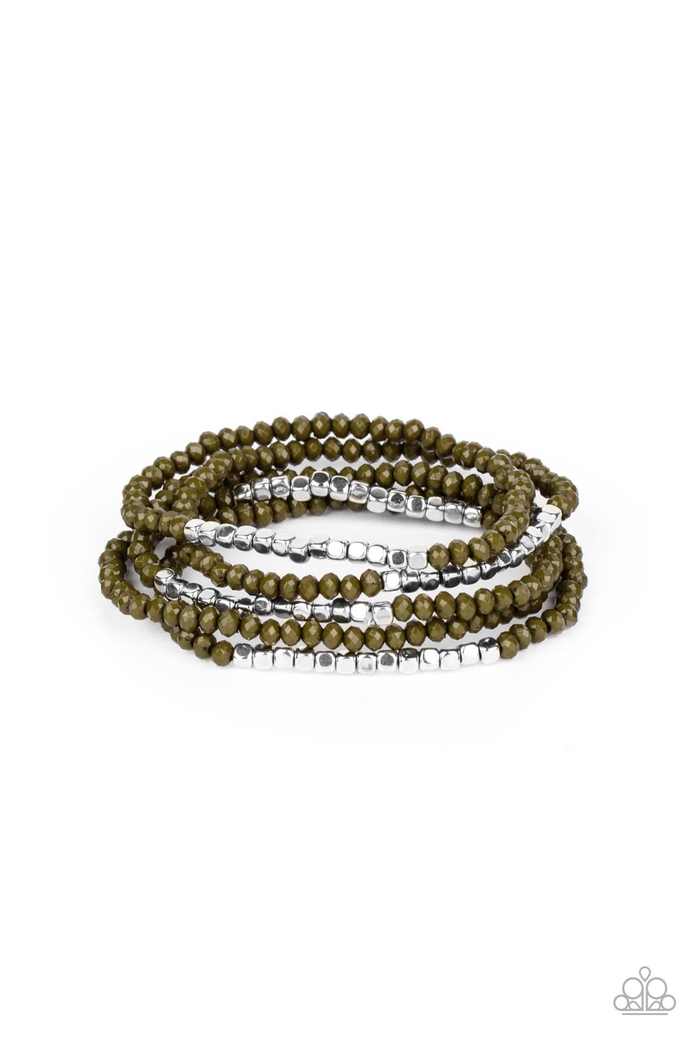 Tulum Trek - green - Paparazzi bracelet