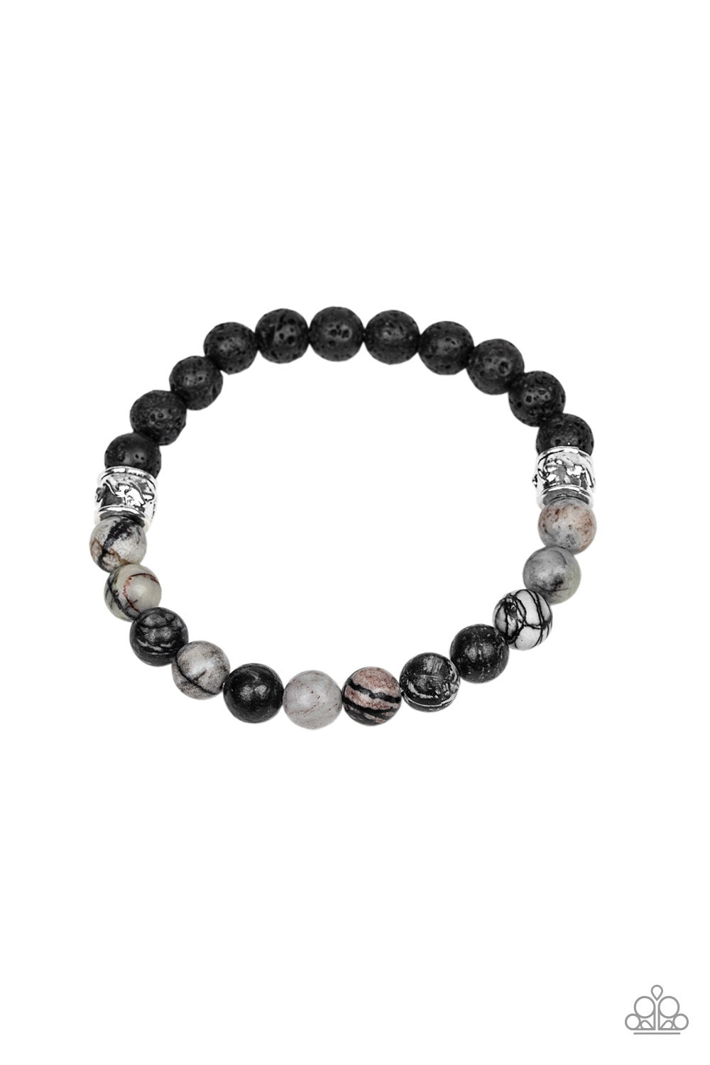 Tuned In - silver - Paparazzi bracelet