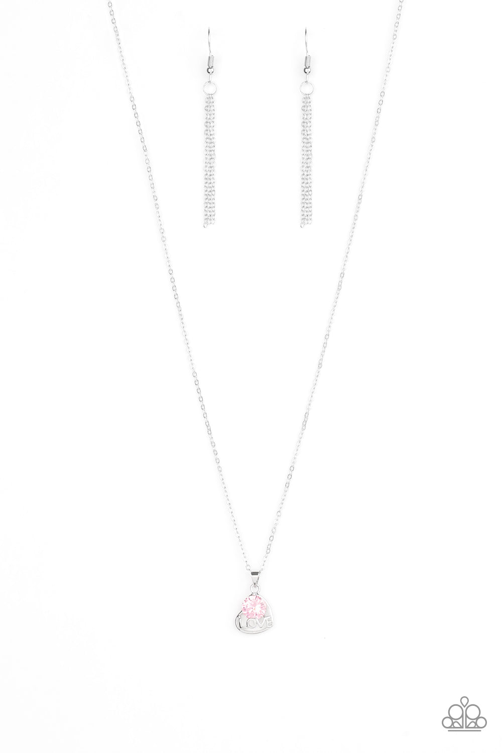 Turn On The Charm - pink - Paparazzi necklace